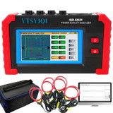 New 3 Phase Power Quality Analyzer with Current Clamp Range 10A6000A USB Interface - Product Image
