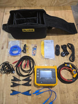 Used FLUKE 1736 3 PHASE POWER LOGGER W ACCESSORIES- SHIPS FAST FREE SHIPPING Fluke 1736 - Product Image