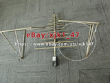 Used SAS-521F-2 double cone logarithmic antenna Frequency range 25Mhz  2000MhzXJ - Product Image