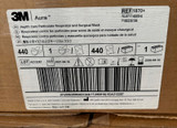 100 Cases of  3M Aura N95 1870+ Masks, 440/case  Exp. 2026/08