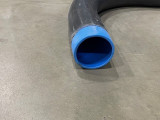 Ocal 4" Pvc Coated Rigid 90 Elbow Standard Gray