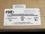 Fsr Fl-600p-sld-alu-c Solid Cover with Cable Exit (no Trim, Aluminum)