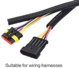 Split Cable Sleeves Wire Loom Automotive Harness Wrap Home Cable Management Lot