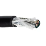 18/2 Shielded Vntc Tray Cable Tfn/pvc Power Control Wire Black 600v
