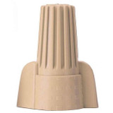 5,000 Tan Winged Wire Connectors Ul 5000 Nuts Case -