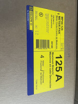 Square D Mp44-125 125a 4 Gang Meter Pak Meter Center New in Box
