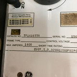 Ge Power Break 1600a Tp1616ttr Power Break Circuit Breaker 1600 Amp 3p C216li