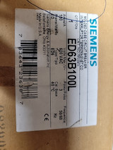 Nib Siemens Ed63b100l, 3 Pole 100a Circuit Breaker