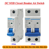 Dc Nb1z Circuit Breaker Air Switch 1/2pole 1a 2a 3a 4a 6a 10a 16a 20a 25a to 63a