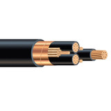 250' 4/3 Vfd Shielded Power Cable with 3 12 Ground Tc-er Pvc Jacket Black 1000v