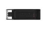Kingston 64gb Usb-c 3.2 Gen 1 Datatraveler 70 - DT70/64GB