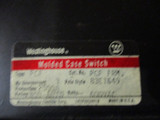 Westinghouse Pcf32000 Non Auto Molded Case Switch W/ Operator-recon+test Report