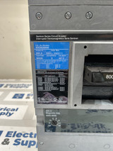 Mxd62b800 Siemens Circuit Breaker 800a 2p 600v W/ 800a Adjustable Trip Unit