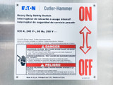 Eaton Dh326nwk Heavy Duty Safety Switch Cutler-hammer Dh326 600a 240vac 250vdc