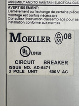Moeller Nzm 4 Circuit Breaker 600vac Nzm H4-ae 800-na 800a Nzm4-xuhiv20 24vdc