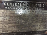 Ge Am-2.4/4.16 100/150-2 Magne-blast 1200a 4.76kv Circuit Breaker