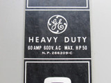 Ge Thn6662 Non-fusible Heavy Duty Safety Switch Mod 7 60 a Amp 600vac 250vdc