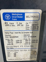Westinghouse Ngc1200 1200 a 3p 600v Circuit Breaker New