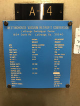 Ge Am-4.16-350 Converted to Westinghouse Sja 72v830