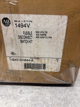 New Allen Bradley 1494v-dh644-a Fusible Disconnect Switch 3p, 400 Amp, 600vac