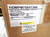 Square D Hdmpm7504t344 3 Phase 480 Volt High Density Power Meter Cabinet 4)pm750