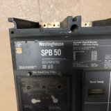 Westinghouse Circuit Breaker Spb 50 800a Frame 800 Amp Plug 600v 3p 50/60hz Used