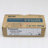 One Panasonic Msm012qbv Motor - New Industrial Equipment