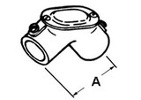 Bridgeport 61-dc Pull Elbow 1/2 Inch 90 Degree Replacement