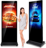 65in 4k Uhd Digital Signage Display with Touch Screen