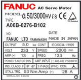 Fanuc A06b-0276-b102 Servo Motor - New