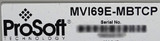 Prosoft Mvi69e-mbtcp Modbus Tcp/ip Enhanced Communication Module