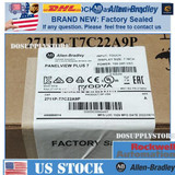 Brand Sealed Ab 2711p-t7c22a9p Panelview Plus7 Graphic Terminal
