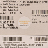 Lam Research 03-042616-02 Assy Cable Rg217 Speed S