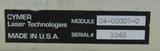Cymer 04-02007-0 Power Supply for Laser Systems