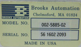 Brooks 002-5885-02 Dc Power Distribution Unit Used