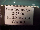 Gasonics Asyst Arm Controller Pcb 06764-802, 94-2806