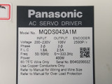 Panasonic Mqds043a1m Ac Servo Drive Used Industrial Component