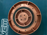 Target with Backing Plate for Vem/mrc 8667/8671 Sputtering Equipment