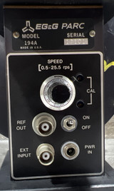 Eg&g Parc Model 194a Variable Frequency Light Chopper