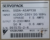 Yaskawa Sgda-a5apy38 Servopack