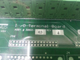 Genus P/n 30602-03 I/o Terminal Board - Used