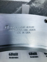 Amat Applied Materials 0041-44968 Rev Retaining Ring Grooved