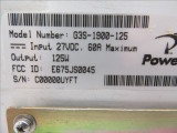 G3s-1900-125 Powerwave 1900 Mhz Amplifier 27vdc 60a 125w, Used