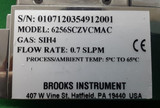 Brooks 6256sczvcmac Sih4 0.7slpm Smart Mass Flow Controller, Used