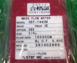 Stec Sef-7440m Sih4 Mass Flow Meter - Precision Measurement