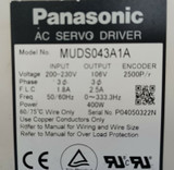 Panasonic Muds043a1a Ac Servo Driver - Used