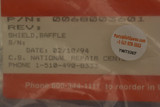0068003801 Shield Baffle Varian - New