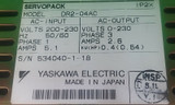 Yaskawa Dr2-04ac Servo Drive for Automation Systems