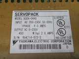 Yaskawa Sgda-04as Servopack 200v 1 Phase 6.0 Amps Used