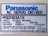 Panasonic Msd083a1x Ac Servo Driver for Precision Motion Control